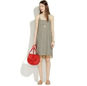 Madewell Cami Shirtdress in Ticking Stripe size 6